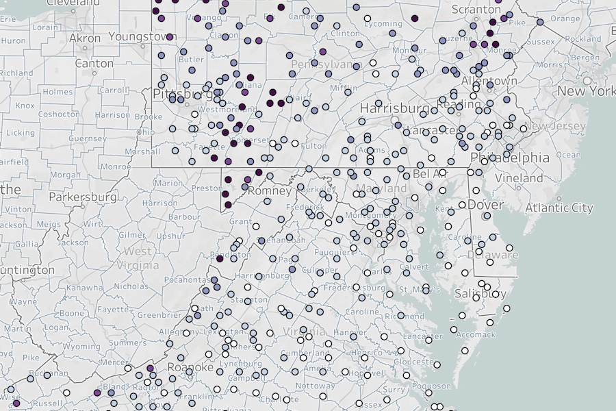snapshot of climate summaries