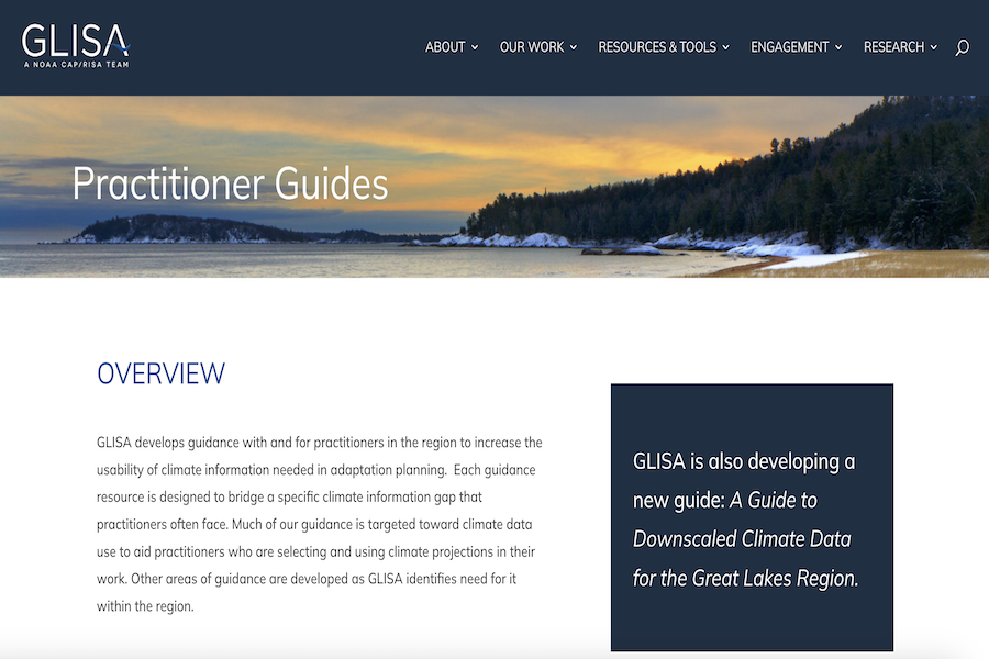 Snapshot of Great Lakes Practitioner Guides