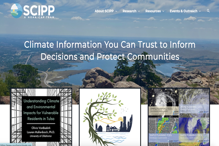 Snapshot of Southern Climate Impacts Planning Program