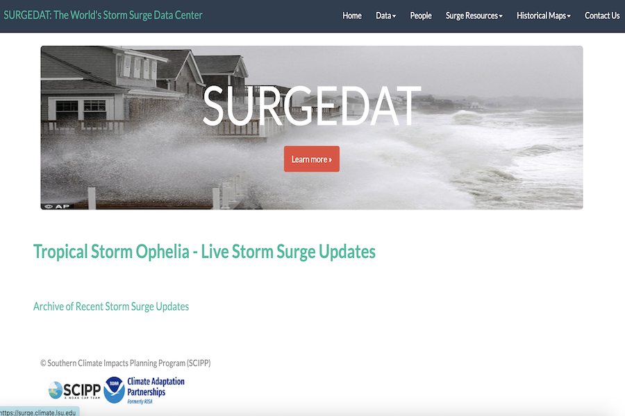 Snapshot of SURGEDAT