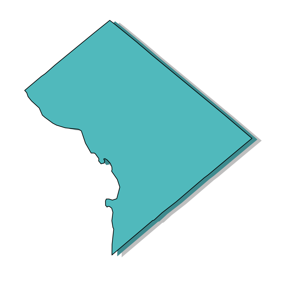 map location of county