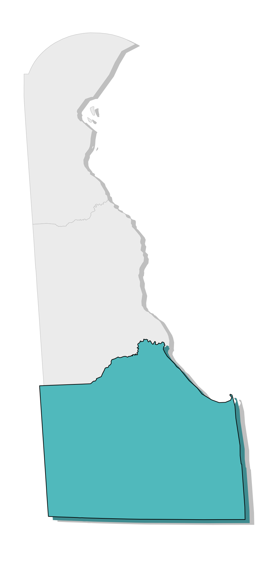 map location of county