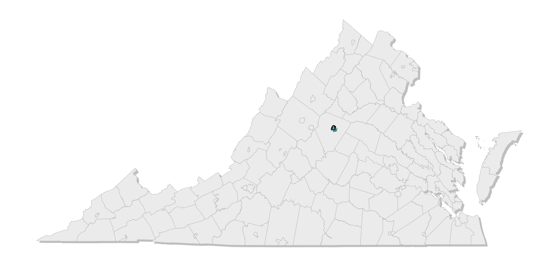 map location of county