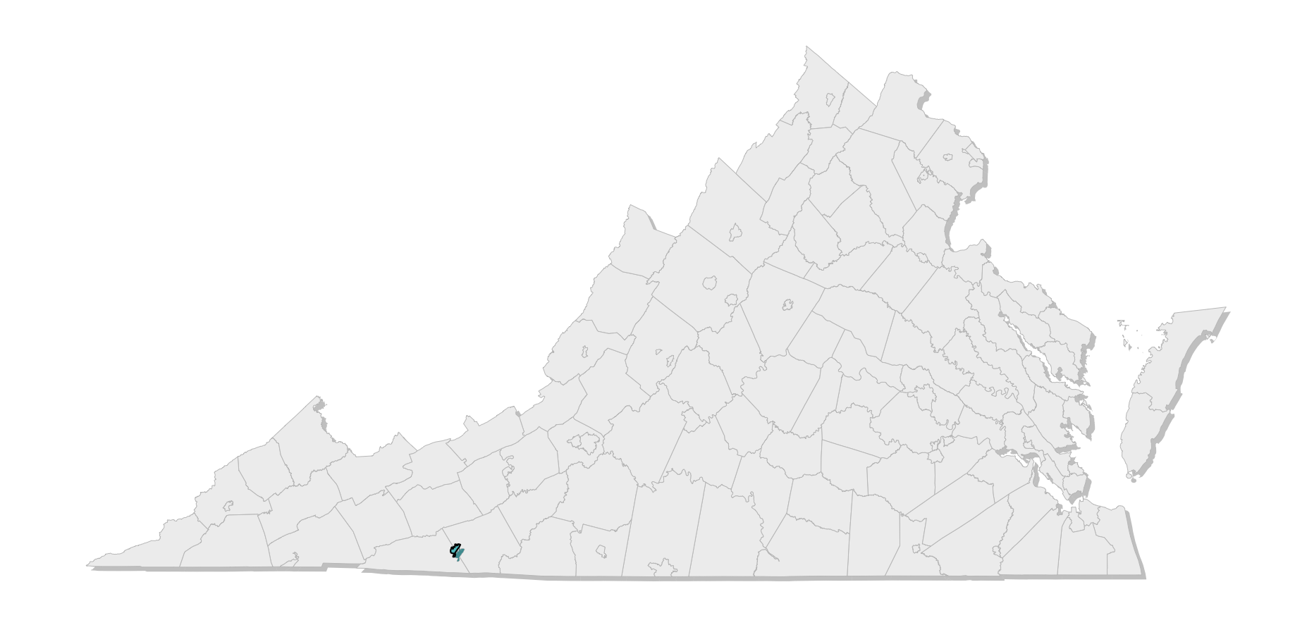 map location of county